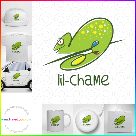 Koop een kameleon logo - ID:39007