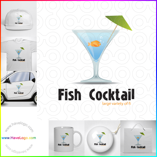 Koop een cocktail logo - ID:13342