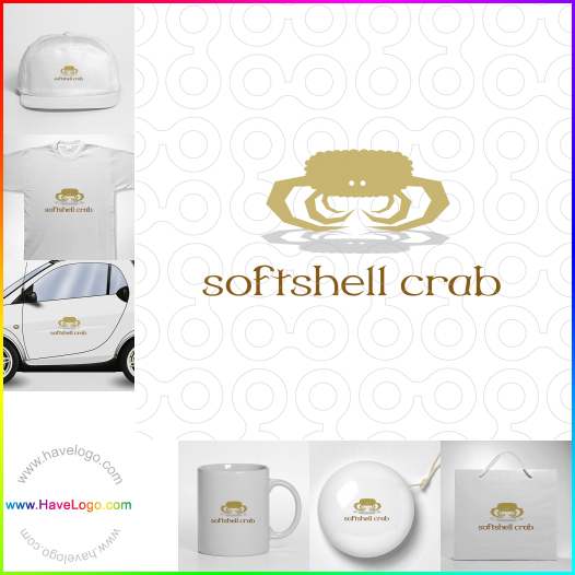 Koop een krab logo - ID:3956