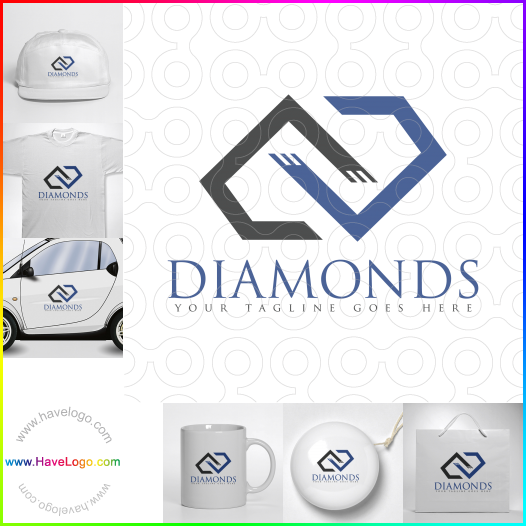 Compra un diseño de logo de Compañía de diamantes 53037