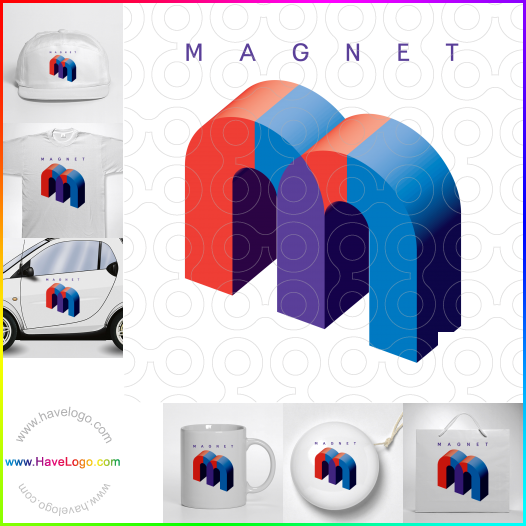 Acquista il logo dello magnete 1266
