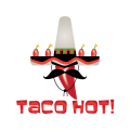 Logo cibo messicano