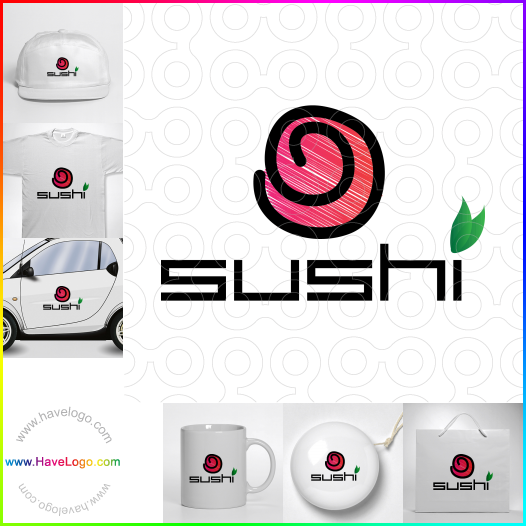 Acheter un logo de sushi - 3315