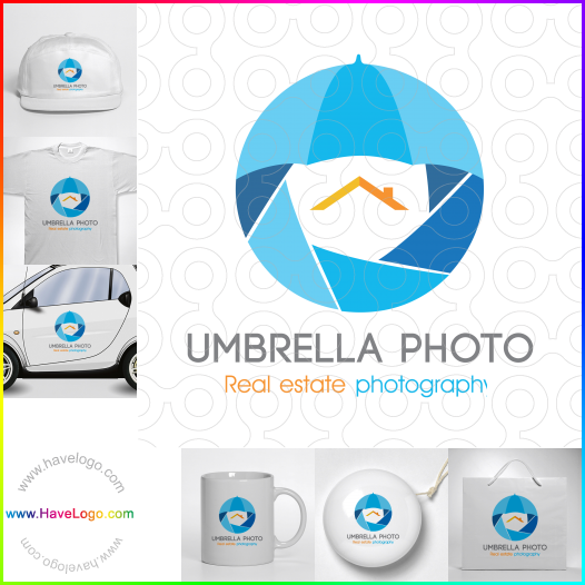 Koop een paraplu logo - ID:12166