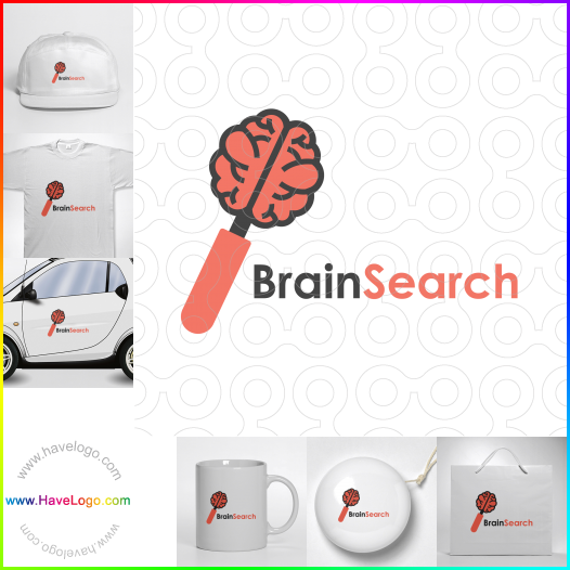 Compra un diseño de logo de Búsqueda de cerebro 65897