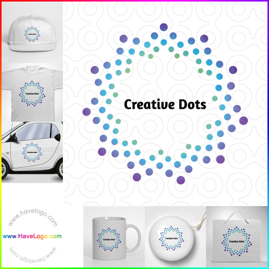 Koop een Creative Dots logo - ID:64764