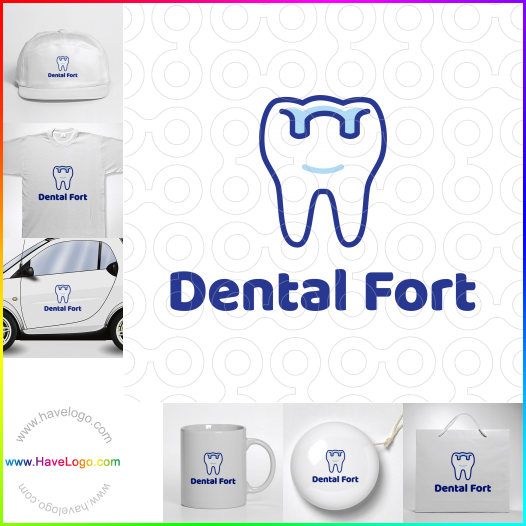Koop een Tandheelkundige fort logo - ID:60649