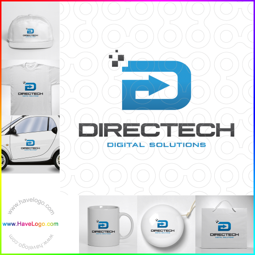 Compra un diseño de logo de Directech 65361