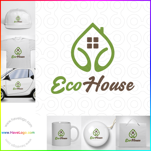 Acheter un logo de Maison écologique - 66600