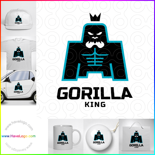 Koop een Gorilla King logo - ID:61119