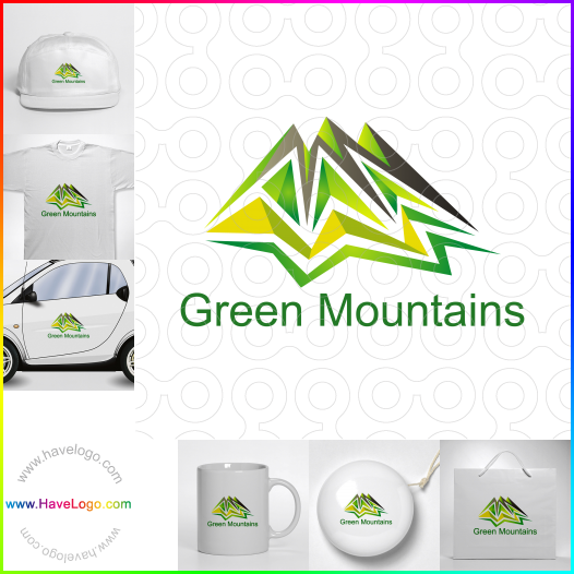 Koop een Groene bergen logo - ID:66708