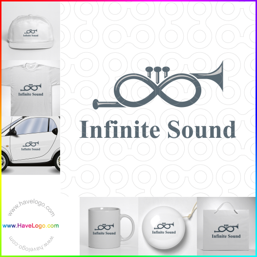 Compra un diseño de logo de Sonido infinito 61900