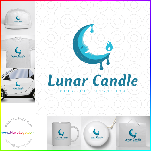 Acquista il logo dello Candela lunare 61533