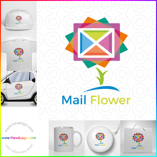 Koop een Mail Flower logo - ID:60437