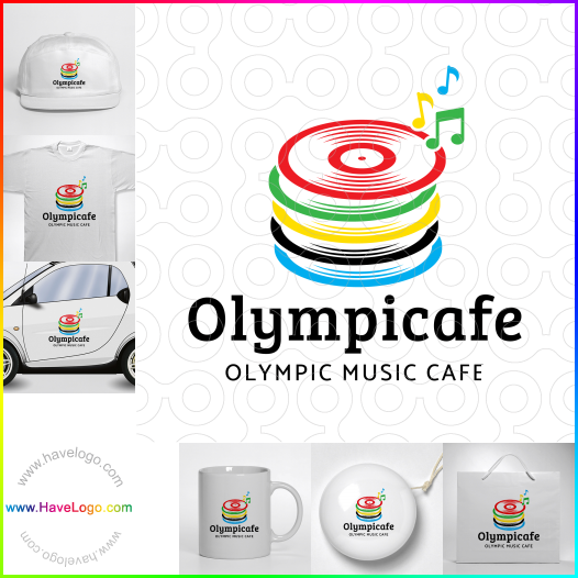 Compra un diseño de logo de Olympicafe 60972