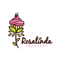 Logo Rosalinda Cupcakes