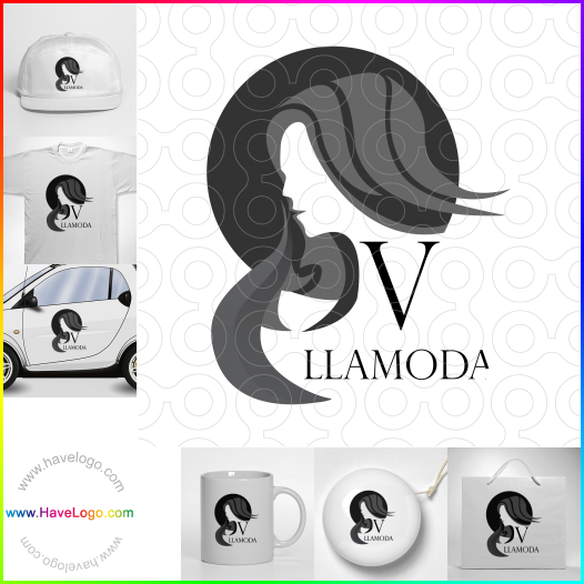 Compra un diseño de logo de Vllamoda 66907
