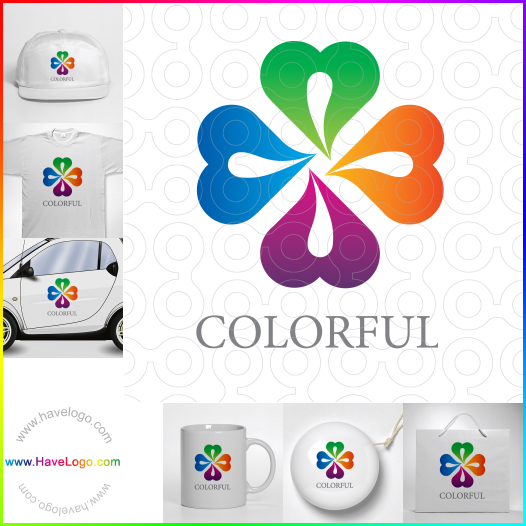 Koop een kleurrijk logo - ID:27840