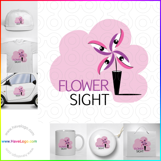 Koop een bloem logo - ID:5252
