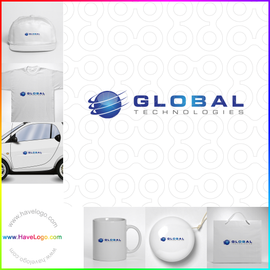 Compra un diseño de logo de globo 20034