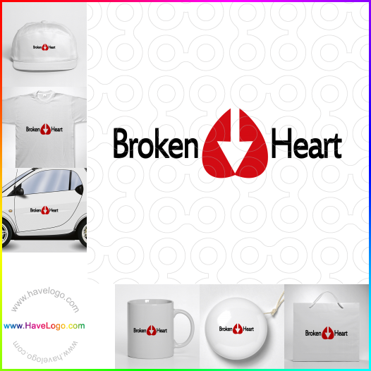 Compra un diseño de logo de corazón 12165