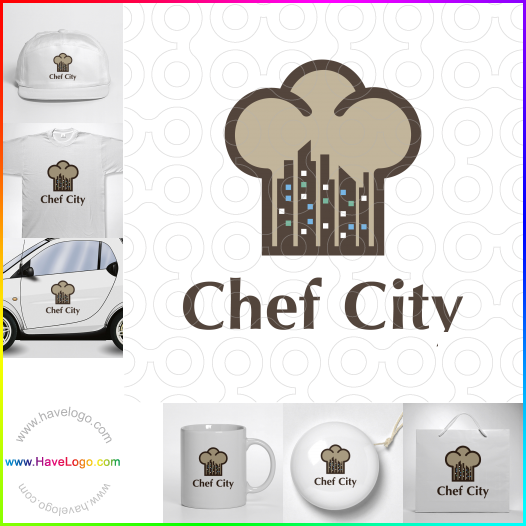 Compra un diseño de logo de chef de origen 50839