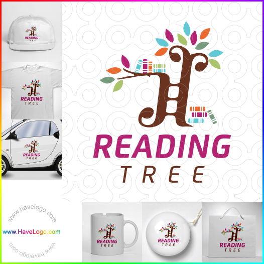 Compra un diseño de logo de club de lectura 47123