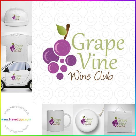 Compra un diseño de logo de vino 4402