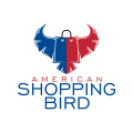 Logo American Shopping Bird