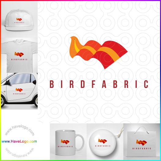 Acheter un logo de Tissu pour oiseaux - 66195