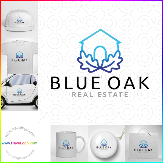 Compra un diseño de logo de Blue Oak 65652