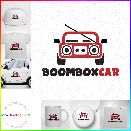 Koop een Boombox Car logo - ID:67229