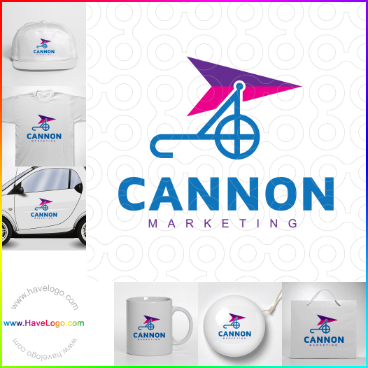 Compra un diseño de logo de Cannon Marketing 66405