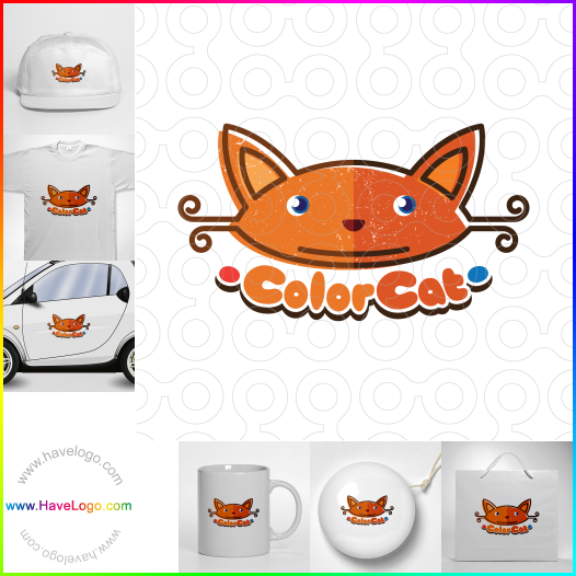 Koop een Color Cat logo - ID:64355