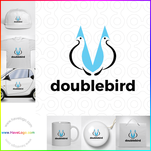 Acheter un logo de Doublebird - 63256