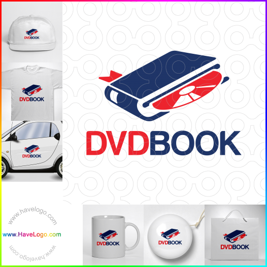 Compra un diseño de logo de Dvd Book 61334