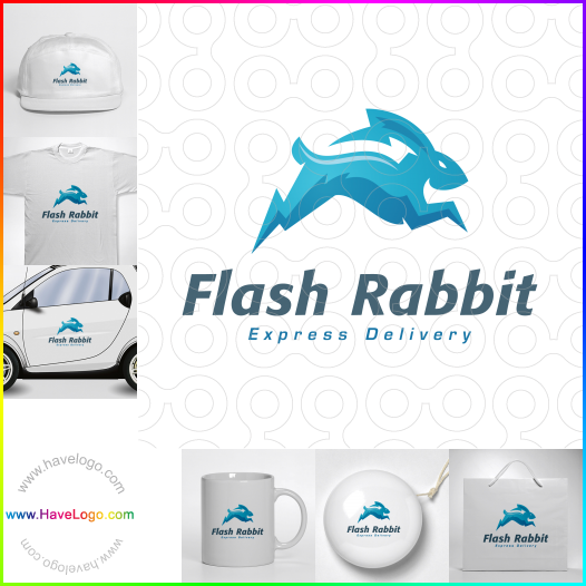 Koop een Flash Rabbit logo - ID:61781