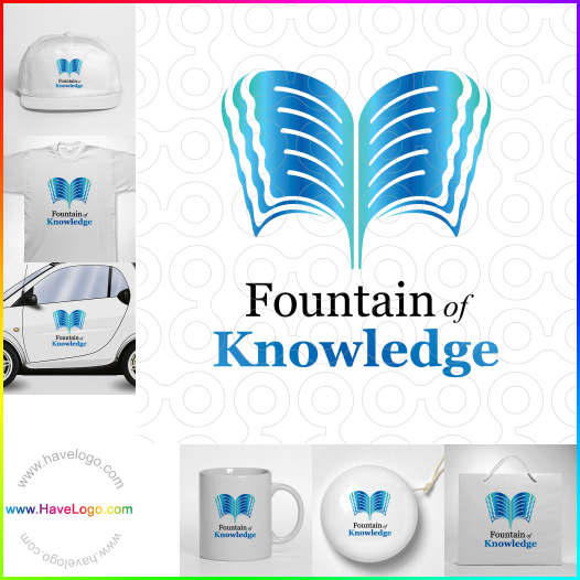 Compra un diseño de logo de Fuente de conocimiento 61053