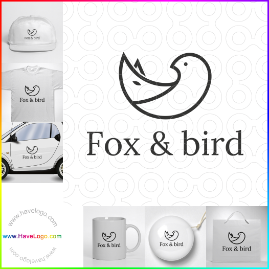 Koop een Vos & vogel logo - ID:60761