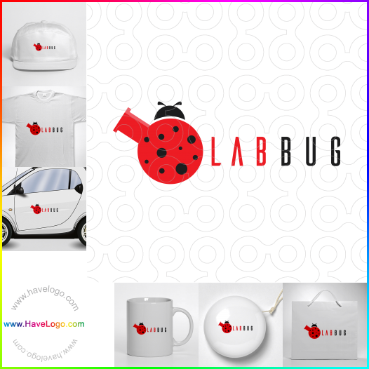 Compra un diseño de logo de Lab Bug 61124
