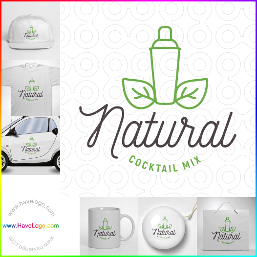Acheter un logo de Mélange à cocktail naturel - 66194