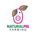 logo de Cerdo natural