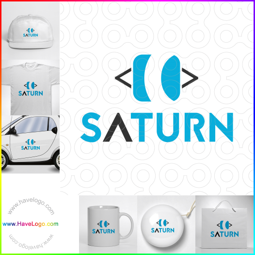 Compra un diseño de logo de Saturno 65530