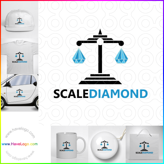 Koop een Schaal Diamond logo - ID:62665