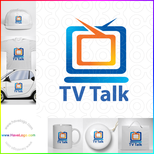 Compra un diseño de logo de TV talk 62965