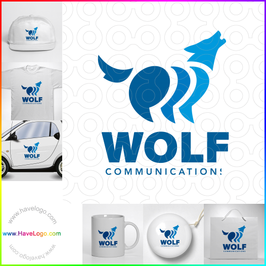 Acquista il logo dello Wolf Communications 61654