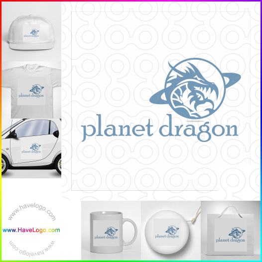 Compra un diseño de logo de Dragón 3471
