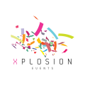 Logo explosion