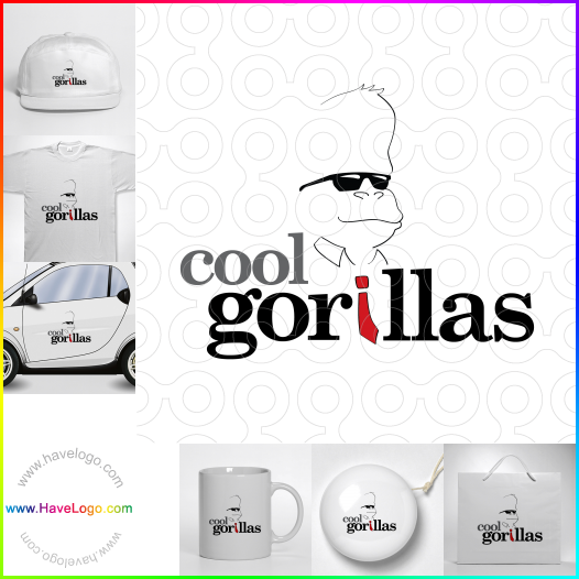 Koop een gorilla logo - ID:14480