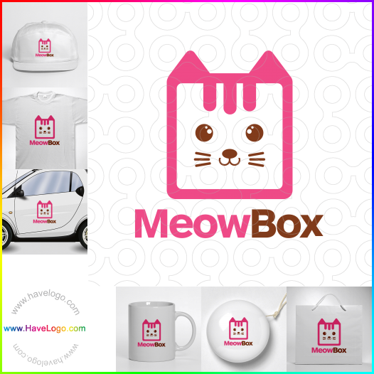 Acquista il logo dello meowbox 65433